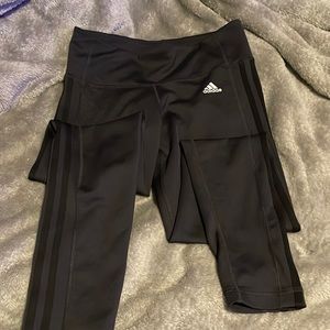 Adidas workout pants, size medium gray, and blue color